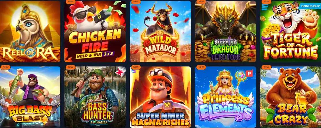 luckylion casino slots games